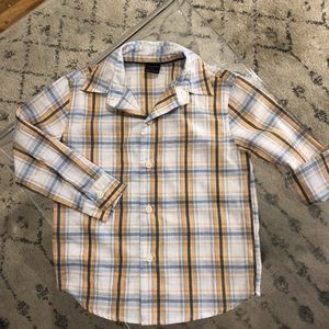 NAUTICA BOYS 3T LONG SLEEVE BUTTON DOWN